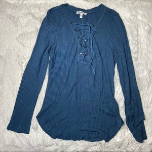 William Rast Long Sleeve Top